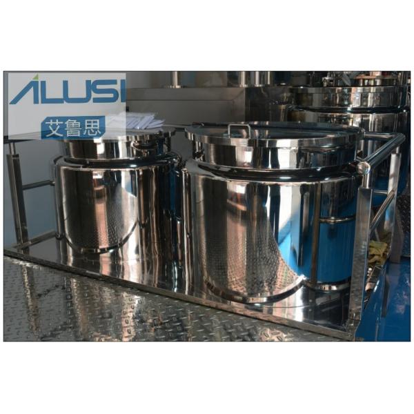 50L 100L 200L 300L Hydraulic Lifting Vacuum Homogenizer Mixer for Cosmetics