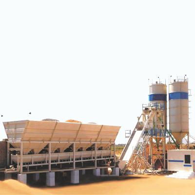 50 M3 Ready Mobile Batching Plant 50 Cbm Wet Concrete Batching Plant Cement
