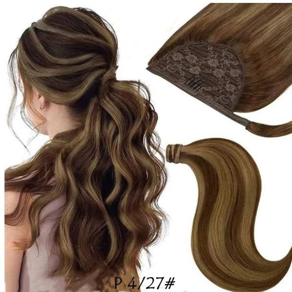 20inch Human Hair Vietnamese Ponytail 100g/pack for Customer Requirements