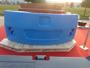Engineering Vehicle Huge Counterweights With Finish Painting Delivery on Time