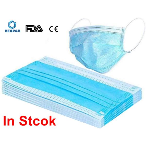 Anti Pollution 3 Ply Face Mask  Dustproof  With Multiple Protections Adult / Child