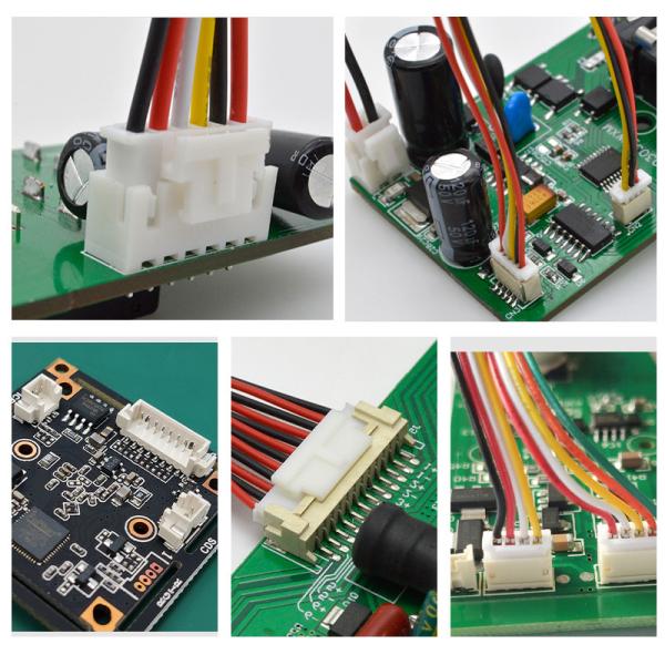 Кабель конца двойника тангажа 10Pin JST 2.0mm с проводом для восхождения на борт штепсельной вилки соединителя