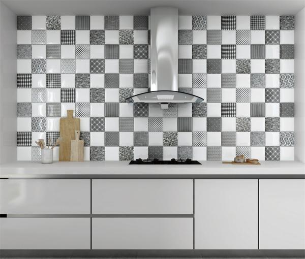 152x152mm Wear-Resistant Ceramic Wall Tiles for Indoor Use