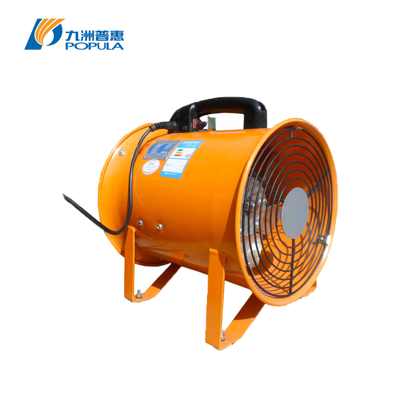 Lightweight Body Portable Blower Fan Hand Grip Stand Industrial Axial Fan Low Noise