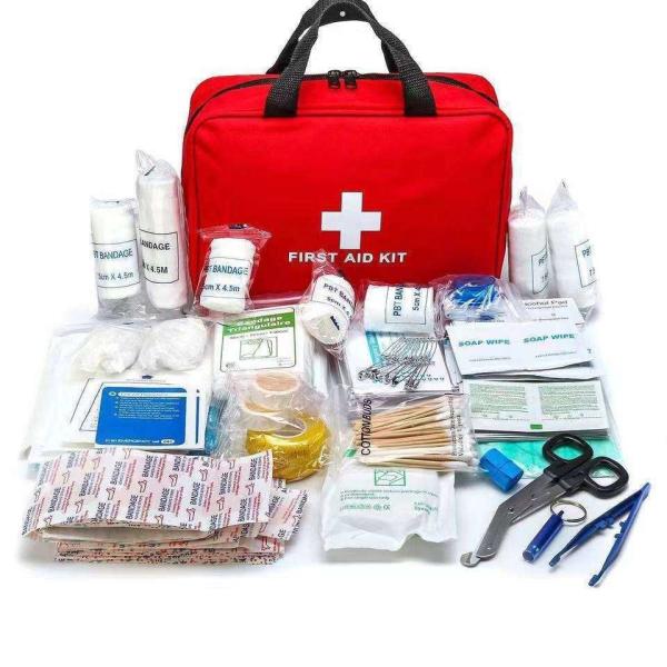 26cm x 18cm x Cm CE Certified Hospital Emergency First Aid Kit with Plant Information