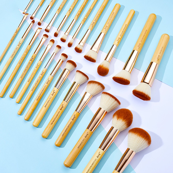 Jessup 25pcs Bamboo Makeup Brushes Set Makeup Foundation Brush Suppliers China Antimicrobial Brush T135
