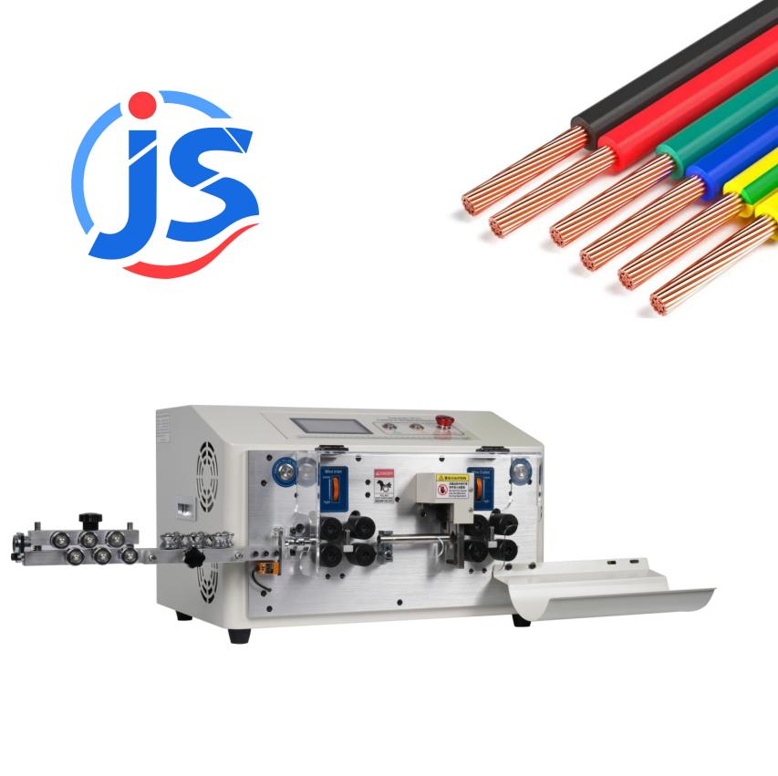 Industrial Precision Cable Cutting Machine Multi Functional Wire Cutter Stripper Machine
