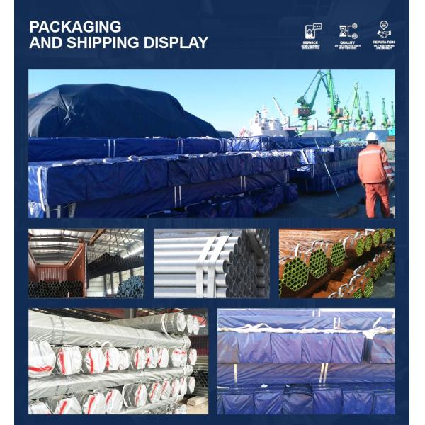 ASTM Q195 Q235 GI Pipe Prepainted Round Galvanized Steel Tube For Construction