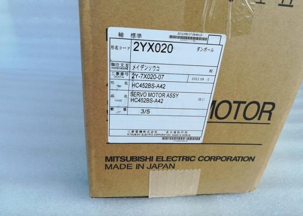 Single Phase Industrial Servo Motor Mitsubishi HC452BS A42 IE 3 Efficiency