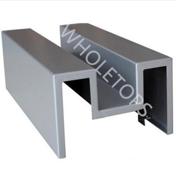 PVDF Coated 2.0MM Aluminum Facade Panels Decorative Metal Sheet  For Building