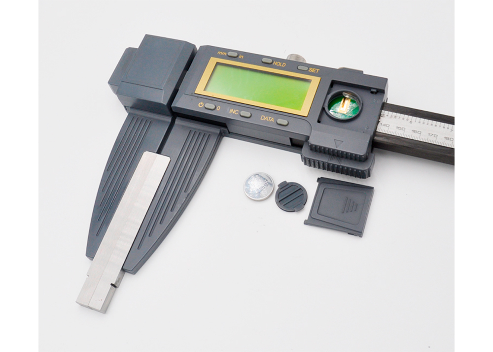 Heavy Duty 0-600mm/0-24″ Carbon Fiber Digital Caliper IP65 Dustproof Waterproof Industrial Measuring Instrument