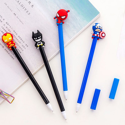 Настройка крутая 3D мультфильм фигура игрушка шариковой ручка голова топеры дети игрушка шариковой ручка