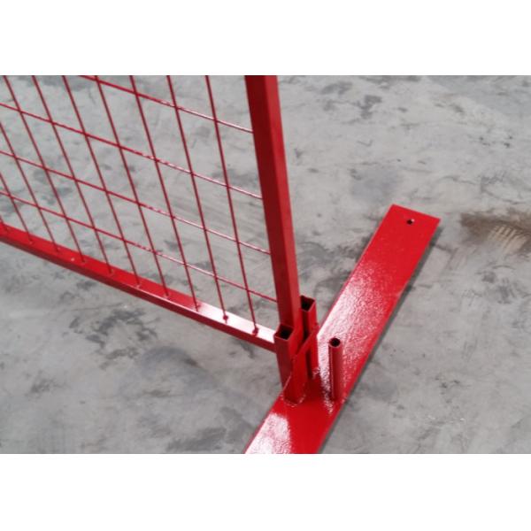 3.5mm 10ft Temporary Fence Panels Outdoor Portable Welded Free Standing