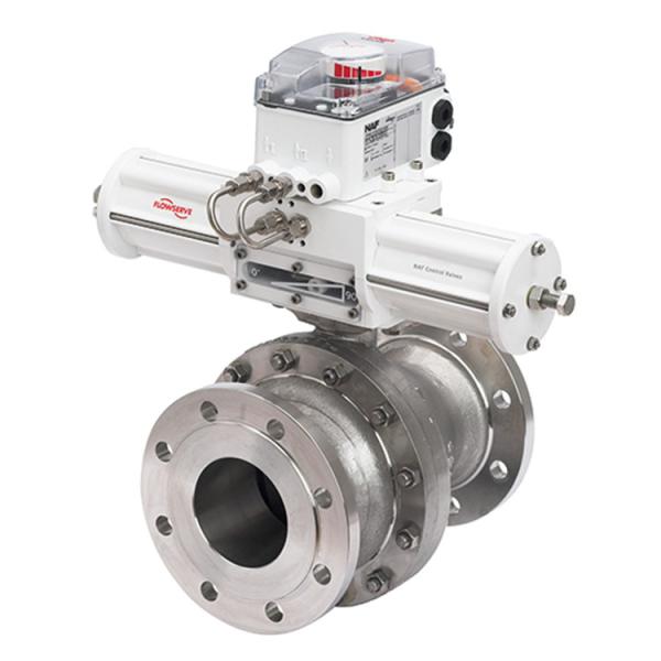 High Strength Pneumatic Control Valve Class 150 - 300 Pressure ANSI B16.34 EN 12516