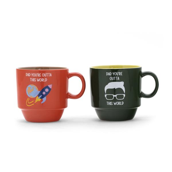 14OZ настраиваемые папины кружки керамические кружки с набором подарков лучший подарок на День отца