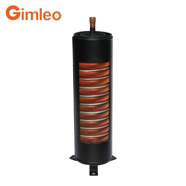 25Hp Shell de aço inoxidável / tubos de cobre de trocador de calor condensador RBH06-CMx4