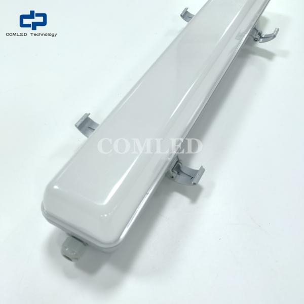 industrial vapor tight batten light 1200mm IP65 tri-proof warehouse lED lighting fixtures tunnel lighting weatherproof Batten fixtures With 3CCT changeable