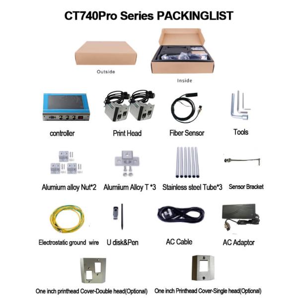 200MM Thermal Inkjet Printer Machine For Master Carton Printing