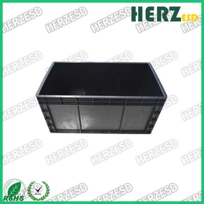 Escaninhos seguros do ESD da anti estática, tamanho 600*400mm da tampa dos recipientes de armazenamento do ESD disponíveis