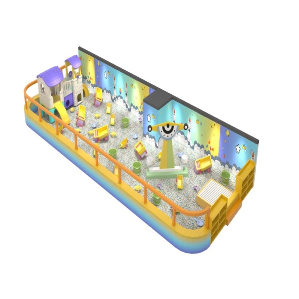 Macaron Indoor Sand Play Areas Minimalist Soft Modular for Kids Playground