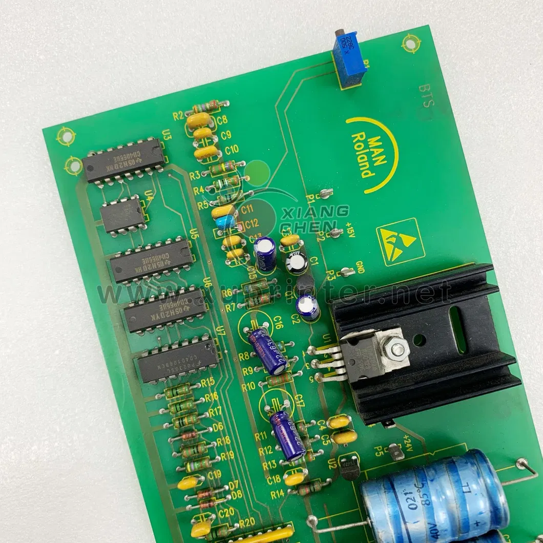 Original H37V108170 PC Board PLC / Add-on Board for Man Roland Offset Press Parts