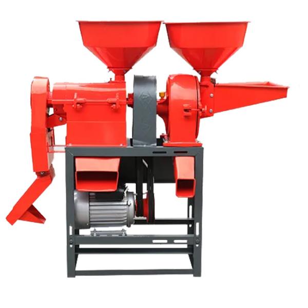 Máquina de pulir combinada de acero de alta calidad 220V del disco del molino harinero del molino de arroz