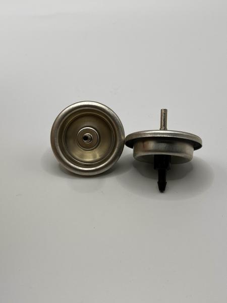 Válvula de reabastecimento do canhão de gás de butano com tronco ergonômico de plástico ou metal para universal