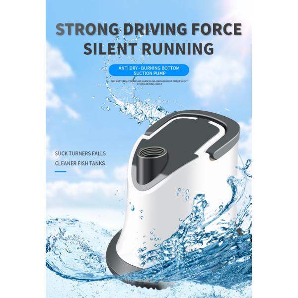 удаление воды водяной помпы аквариума 1000Л/Х и насос чистки отстойника дренажа для задворк