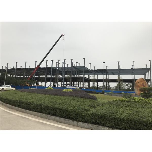 Armazém personalizado da construção de aço da luz do projeto para a empresa Filipinas montadas fáceis