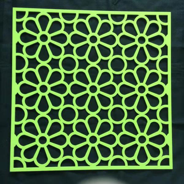 Light And Beautiful Decorative Perforated Metal Sheet Panels Exterior