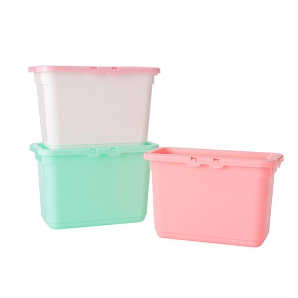 Vagens plásticas do gel da lavanderia do recipiente de pó da lavagem do GV 400g 500g 600g que empacotam cápsulas detergentes