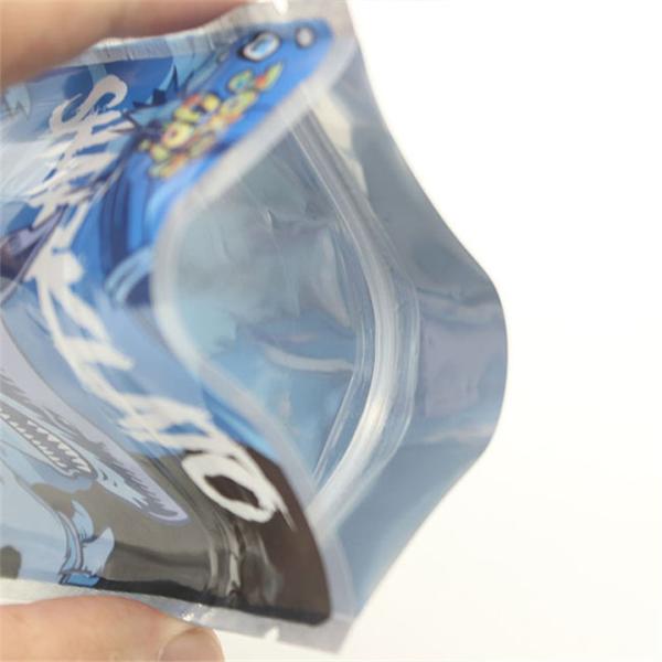 Пакет с травой Алюминиевая фольга Кондитерские резинки Упаковка Пластиковый пакет для марихуаны и табака