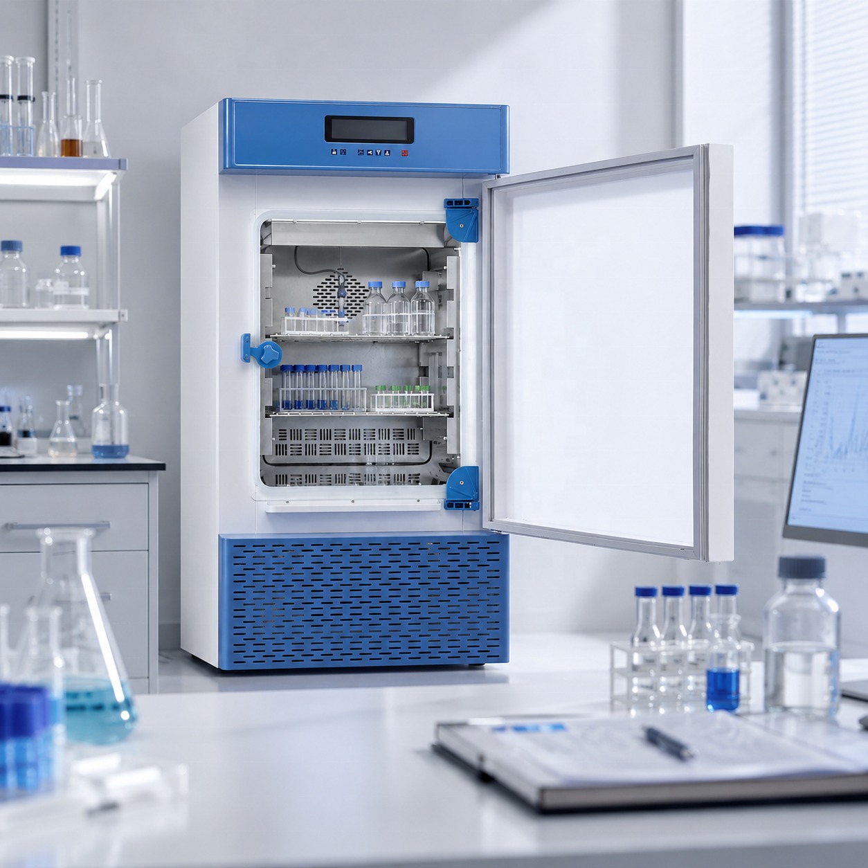 0-65°C 40%-95%RH Constant Temperature and Humidity Incubator for Seed Germination Medical Microbiology Laboratory Stability Test