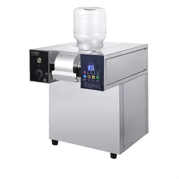 Desktop Large Output Mini Size Bingsu Machine Speed Adjustable Restaurant Commercial Snow Flake Ice Machine