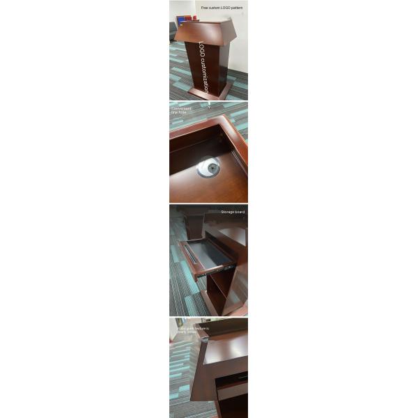 Stylish Master of Ceremonies Speaking Desk Podium for Simple Modern Welcome Reception