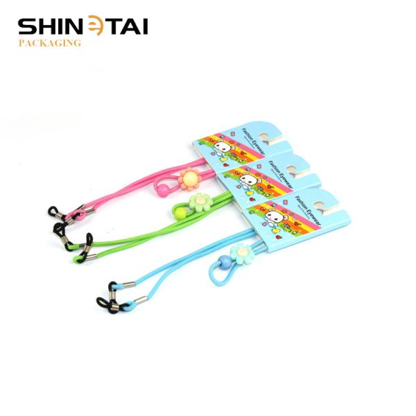 Custom non-slip glasses cord