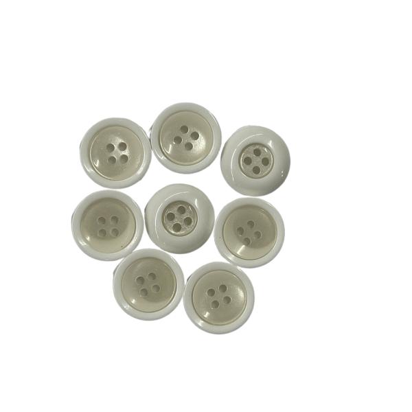 Shirt Clothing Blounes Fake Pearl Combo Buttons 4 Holes 28L ODM