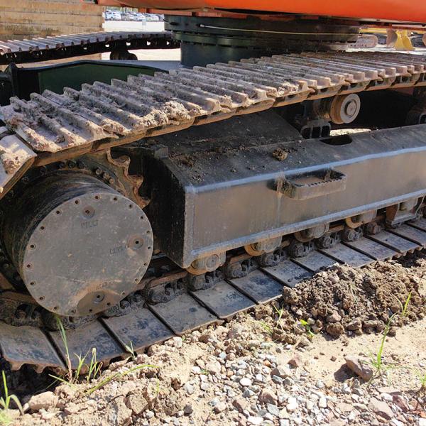 Doosan DH220-7 Used Crawler Excavator 108kw Rated Power 21 Tonnage