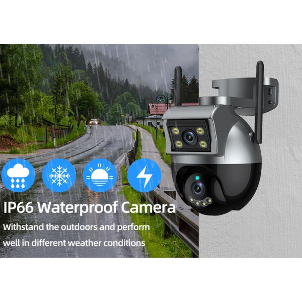 IP66 Weatherproof Wireless Surveillance Camera with Motion Detection and Tuya Network