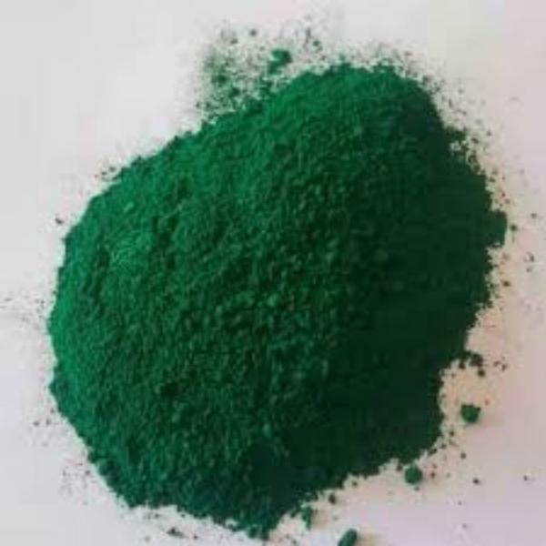 Excellent Lightfastness Green Iron Oxide Pigment Iron 3 Oxide Powder