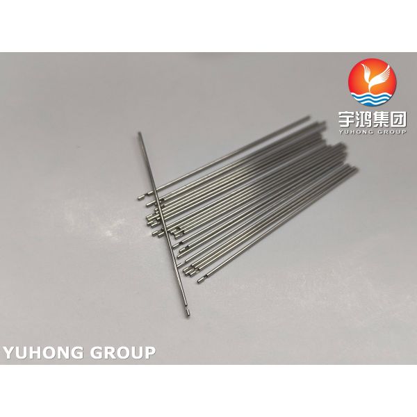 25G SUS304 Stainless Steel Dental Irrigation Needle Tube , Lateral Notched Blunt Tip
