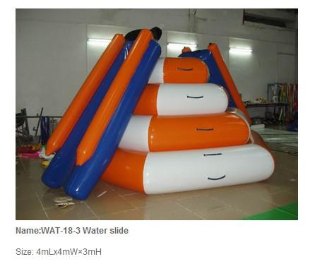 Inflatable Water games / inflatable water iceberg / climbing tower air tight pvc tarpaulin