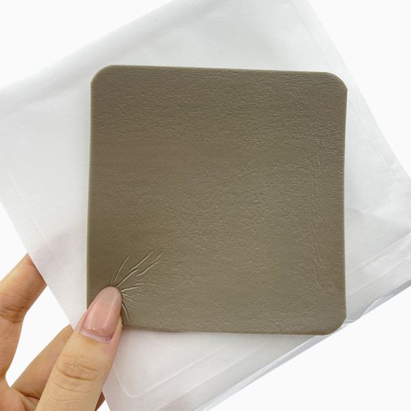 OEM AG Silver Silicone Foam Dressing Antibacterial Medical Pads For Wounds