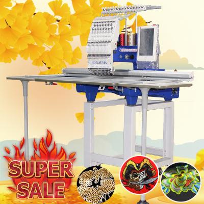 Much cheaper than barndan embroidery machine prices HO1501L single headschiffli embroidery machine for cap t-shirt flat
