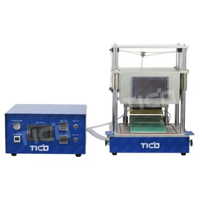 Equipamento de estacionamento e pré-selagem a vácuo 2 em 1 para pesquisa de laboratório de células de bolsa de polímero