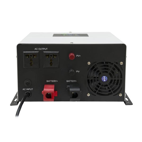 Invertisseur solaire MPPT avec entrée de 12V Capacité 1500VA, sortie de 1050W Pure Sine Wave UPS hors réseau