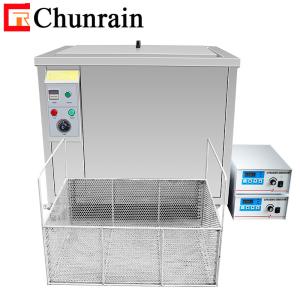 Líquido de limpeza ultrassônico industrial do FCC 264L 3000W para o pneumático