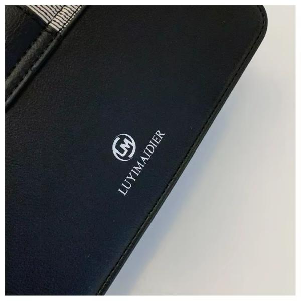 Retro Letter Printed Chain Long Shoulder Strap Women'S Crossbody Bag Closure Type ZIP