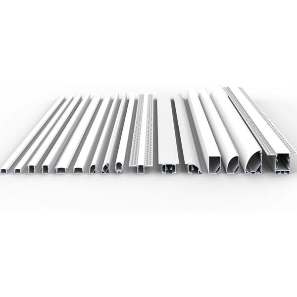 Hoisting Circle Diameter Round Led Extrusion Aluminum Channel With PC Cover