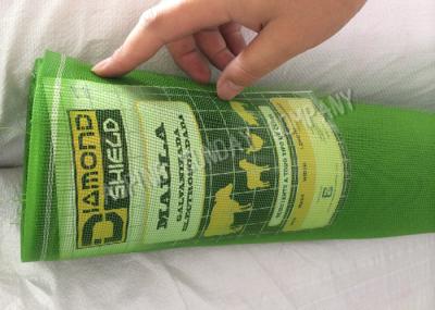 Plain Weave Foldable Green Nylon Netting , Garden Insect Netting For Fruit Trees